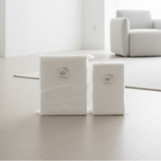 살림뱅크 정전기청소포 특대형 20*38cm 600매 대용량 개별포장, 300개