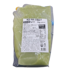 바이오푸드몰_식자재왕 비건 키위 드레싱 2kg, 16개