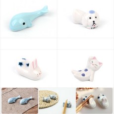 세준 젓가락 수저 받침 받침대 젓가락받침, 강아지