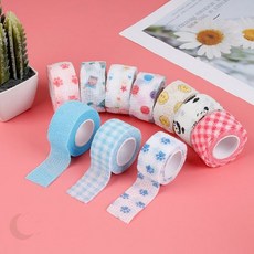 핑거밴드 자가접착 손가락 테이핑 골프 만능 밴드 물집 굳은살 방지 테이프, 옵션 디자인 랜덤