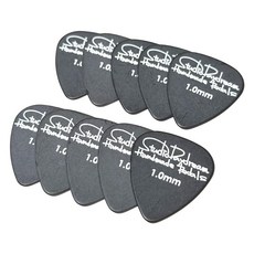 StudioDaydream 스튜디오 데이 드림 픽 10장 세트 1.0mm 티어드롭 폴리아세탈 블랙, 1개