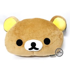 拉拉熊 18吋特大抱枕暖手枕 正版授權 可愛造型 柔軟舒適 生日禮物 聖誕禮物, 18吋棕色暖手枕-超商限一只, 如圖