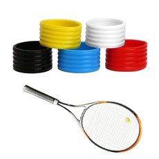 [ 888091 ] 마스루트 테니스 피클볼 라켓 밴드 오버그립 5개 - 손잡이용 고무 링 이름 패들 맞춤형 스트레치 라켓 스포츠 장비 액세서리 (5가지 색상)