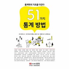 51가지 통계 방법 - 통계학의 기초를 다진다, 성안당(주), NSB9788931557435