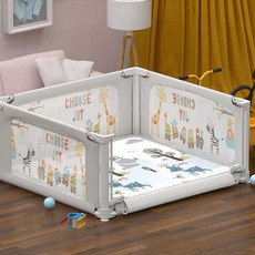 간편설치 유아 울타리 안전 가드 놀이 매트 휴대용, 코알라펜스 1.5cm매트 120x180cm세트, 1개
