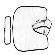 꼬물 강아지 우비 중대형견 중대형견레인코트 애견방수의류, L