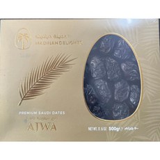 MADINA DELIGHTS AJWA DATES 마디나 딜라즈 아즈와 (대추야자100%), 1개, 500g