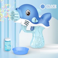 駿茂玩具 電動燈光全自動泡泡機, 1個, 1168-3海豚13孔【粉色】:如圖所示