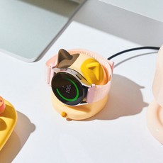 우먼스9999 워치 호환 말랑 고양이 충전 스탠드 거치대 충전독