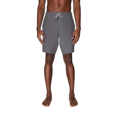 Spyder 남성용 수영 트렁크 신축성 빠른 건조 22.9cm9인치 안쪽 솔기 보드 반바지 UPF+ 포켓 브리프 라이너 ABYSS XXL 163902