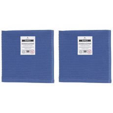 나우디자인 리플 디쉬클로스 키친크로스, Royal Blue, 4개