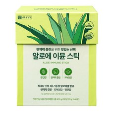 종근당건강 알로에 이뮨스틱 40p, 1개, 800g