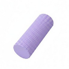 YSSHOP 폼 롤러 초보자 친화적인 스트레칭 마사지 롤러 사용하기 쉬운 초보자용, 보라색 30x10cm