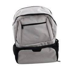 안경 스트랩 가벼운 스포츠 배낭 피볼 가방 체육관 스쿼시 라켓 볼 여행을위한 배드민턴 백팩 테니스 가방, 베이지, 폴리 에스테르