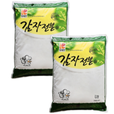 뚜레반 감자전분가루, 2개, 3kg