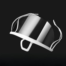 페이스 쉴드 투명 마스크 안면 보호 위생 비말차단, 1개입, 1