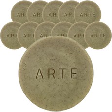 아르떼 어성초 저자극 세안 비누, 100g, 12개