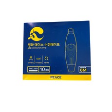 평화 ACE 노크식 수정테이프, 10개, 본체