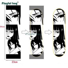 스케이트보드용 장난스러운 사포 롱보드 연마 갈이 갈기 전문 방수 내마모성, 23. 1pcs, 1개