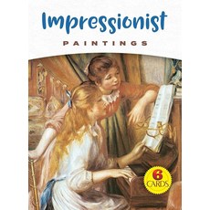 Impressionist Paintings: 6 Cards (Dover Little Activity Books: Art & Desig) Dover Publications 11s, Impressionist Paintings: 6 Car