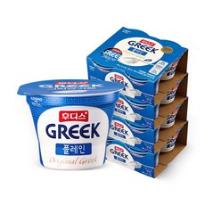 후디스 그릭요거트 플레인, 80g, 16개