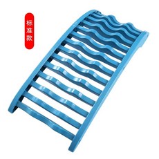 등 스트레칭 허리 완충대 지압판 홈트레이닝, B. 하늘색 표준, 1개