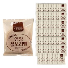 [TV홈쇼핑정품 인포벨]류인순장인 선유가 영양 찰보리빵 저당 찰보리 돼지감자 밀가루제로 단팥빵 간식, 60개, 28g