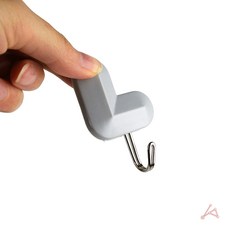 LOVE 부착식 행거, 화이트, 1개