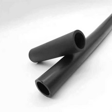 TPV 고무 손잡이 커버 미끄럼방지 헬스기구 철봉 피트니스 손잡이패드, 1개, 내경 38mm(두께 약 3.7mm) x 1m