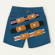 파파스 2+1 어린이 벨트 아기 유아 허리띠 멜빵