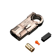 LuckSave 풀메탈 권총 피젯 토이 스피너, 브론즈, 1개