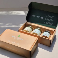 아트박스/넛츠그린 넛츠그린 100% 땅콩&아몬드 스프레드 선물세트, 1개