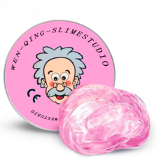 박사퍼티 유리 슬라임, 1개, 45g, 핑크 1개, 45g, 핑크