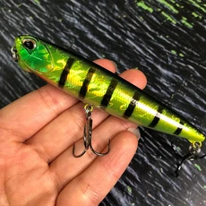 BassLegend 낚시 탑워터 루어 표면 산책 개 참새 워블러 스틱 미끼 WTD 플로팅 스틱베이트 워커 Sea Bass120F, 07, 1개