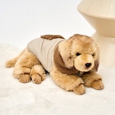 MODERN HOUSE 모던하우스 펫본 뽀글 강아지 패딩 BEIGE L 807663