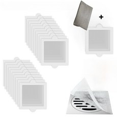 (재고정리)TAYPAK 배수구 거름망 하수구 머리카락 20P 트랩 거름망 사각