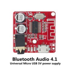 DIY Bluetooth 오디오 수신기 보드 MP3 무손실 디코더 무선 스테레오 음악 모듈 5V, Bluetooth 4 1, 1개
