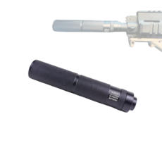 KSC 소음기 블랙 14mm Hoshiumi Middle Silencer, 1개, BK