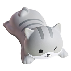 로앤제이 마우스 키보드 손목 받침대 보호대 손목보호쿠션, 1개, 고양이