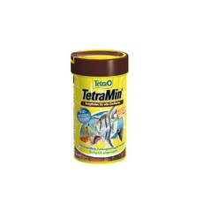 Tetra TetraMin 熱帶魚薄片飼料, 1個, 熱帶魚薄片飼料  100ml
