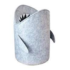 TP居家裝飾多功能收納籃 L, 鯊魚, 1個