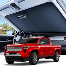 REEVAA 테슬라 뉴 모델 Y 2016 2026 주니퍼 앞유리 햇빛 가리개 맞춤형 핏 99% 자외선 차단 접이식 자동차 액세서리 보관 가방 포함 286989