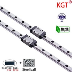 KGT 선형 가이드 레일 MGN7 블록 캐리지 Cnc 3d 프린터 부품 베어링 라우터, 01 CHINA, 06 800mm, 01 MGN12H, 1개