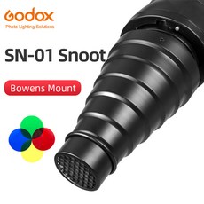 GODOX SN-01 Bowens 마운트 대형 스누트 전문 스튜디오 조명 피팅, 스페인, 한개옵션1