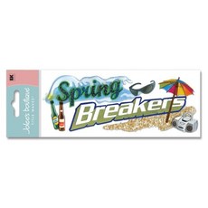 JOLEES 부티크 타이틀 웨이브 스티커 스프링 브레이커스 JOLEES Boutique Title Wave Stickers Spring Breakers