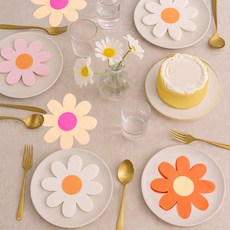 데이지플라워파티냅킨(20매), 옐로우