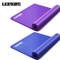 두꺼운 헬스 홈트 운동 매트 프리미엄요가매트, 1개, 10미리 요가매트1860X660블루