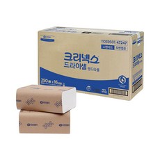 크리넥스 드라이셀 핸드타올 멀티폴드 47247, 4000매, 1개