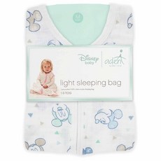 aden + anais 迪士尼小熊維尼嬰兒紗布睡袋，透氣舒適，四季皆宜
