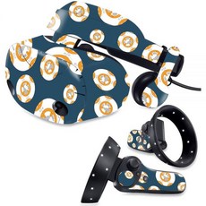 스마트폰 VR 헤드셋 삼성 오디세이 플러스 VR과 호환되는 마이티스킨 스킨 미니 갤럭시 봇 보호 내구성 독특한 비닐 데칼 랩 커버 쉽게 적용 제거 스타일 변경 가능 미국산, 스마트폰 VR 헤드셋 삼성 오디세이 플러스 VR과 호환